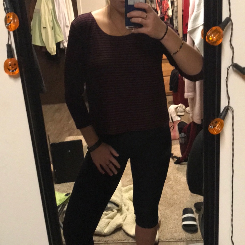 3/4 length shirt